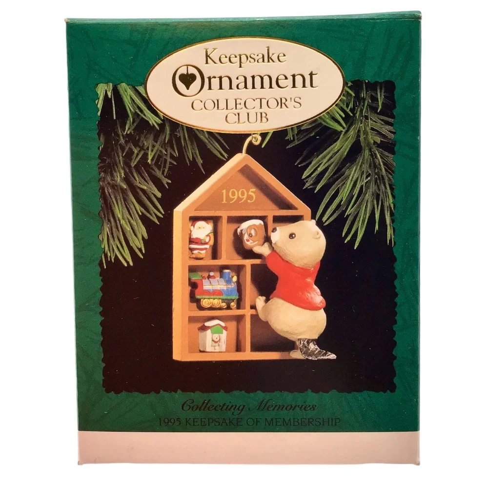 Hallmark 1995 “Collecting Memories” Christmas Ornament